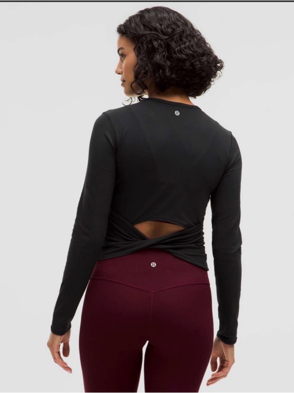 NWT Lululemon All It Takes Back Twist Ribbed Long Sleeve